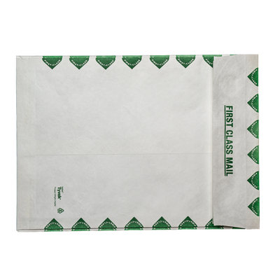 10 x 15 x 2 First Class Expansion Envelopes with Peel and Seal - White Tyvek® 18lb