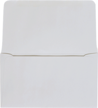 Pastel Gray 24lb Remittance Envelopes (3 5/8 x 6 1/2 Closed)