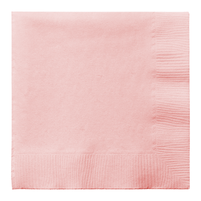 Blush Pink 6 1/2 x 6 1/2 Lunch Napkins