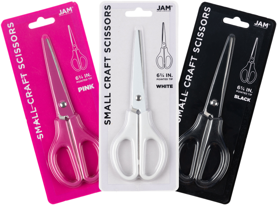 Assorted Craft Scissors -  Pack of 3