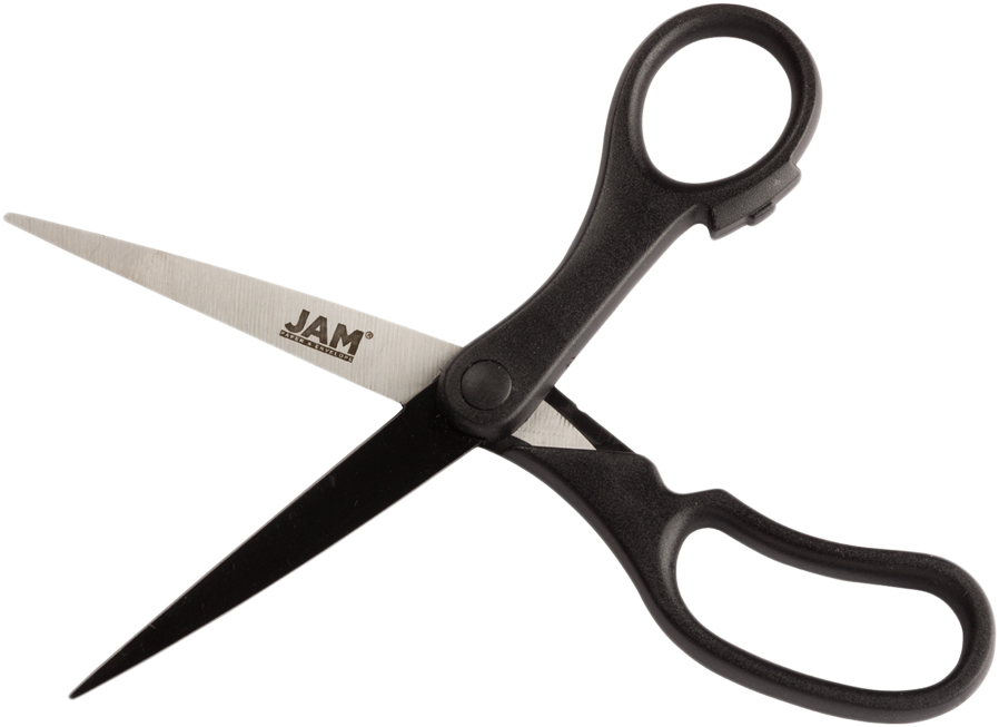 Black Assorted Scissors -  Pack of 3