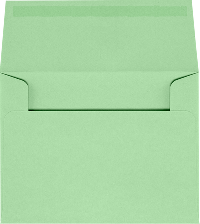 Pastel Green 24lb A2 Invitation Envelopes (4 3/8 x 5 3/4) 24lb