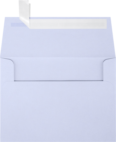 Light Purple Lilac 32lb A6 Invitation Envelopes (4 3/4 x 6 1/2) with Peel & Seal