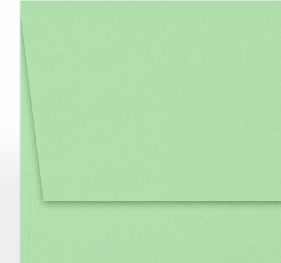 Pastel Green 24lb A7 Invitation Envelopes (5 1/4 x 7 1/4)