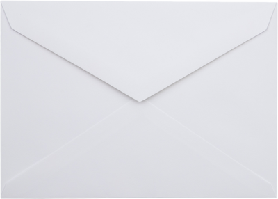 White 28lb Cougar 5 1/2 x 7 3/4 Outer Premium Envelopes