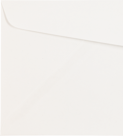 White 32lb Strathmore #10 Regular Premium Envelopes (4 1/8 x 9 1/2)