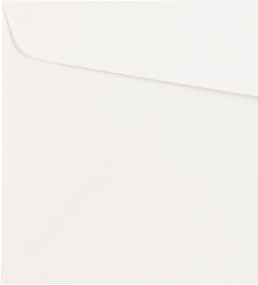 White 32lb Strathmore #10 Regular Premium Envelopes (4 1/8 x 9 1/2)