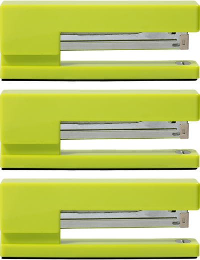 Lime Green Stapler Set (3 Pack)