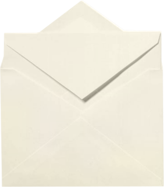 White 100% Cotton 32lb A8 Invitation Envelopes (5 1/2 x 7 3/4)
