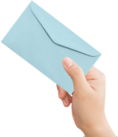 Pastel Blue 24lb #6 1/4 Regular Envelopes (3 1/2 x 6)