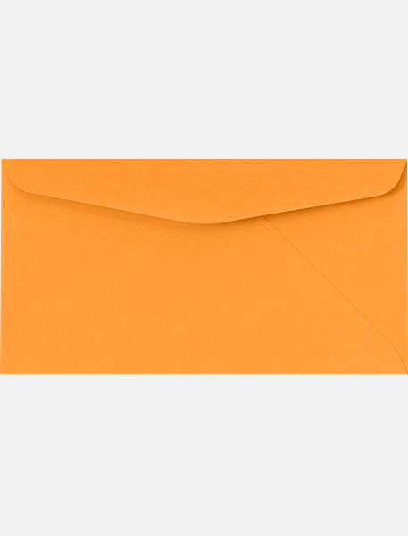 Ultra Orange 24lb #6 3/4 Regular Envelopes (3 5/8 x 6 1/2)