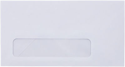 White 24lb #7 1/2 Window Envelopes (3 15/16 x 7 1/2)
