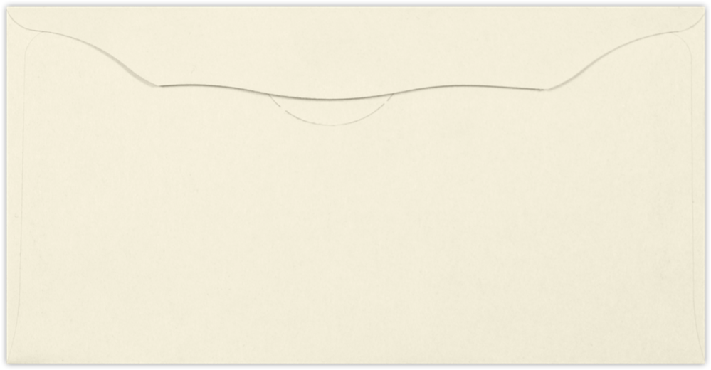 Pastel Natural Cream 24lb 3 1/8 x 6 1/4 Offering Envelopes