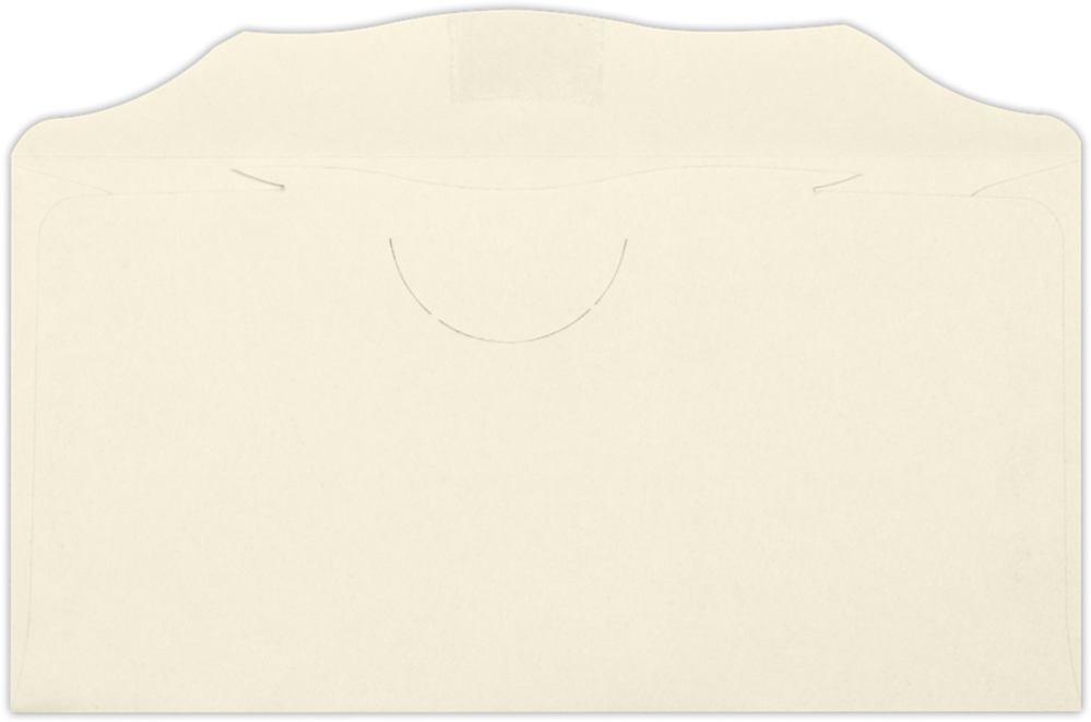 Pastel Natural Cream 24lb 3 1/8 x 6 1/4 Offering Envelopes