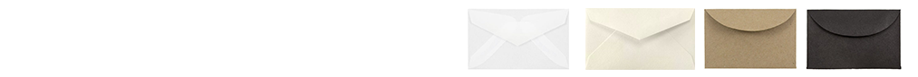 2 5/16 x 3 5/8 Envelopes 2 5/16 x 3 5/8 Envelopes