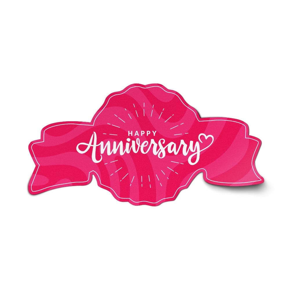 Anniversary Labels