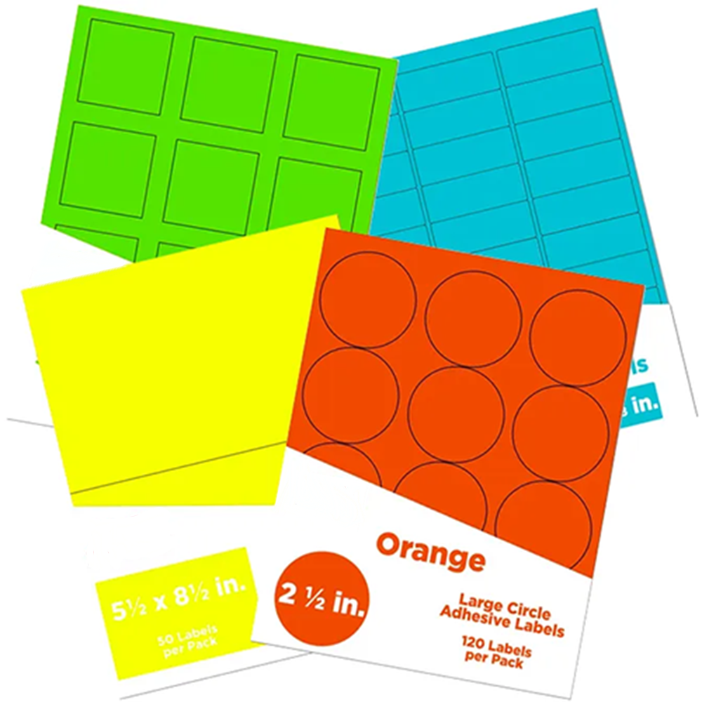 Labels By Size