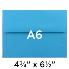 A6 Envelopes - 4 3/4 x 6 1/2