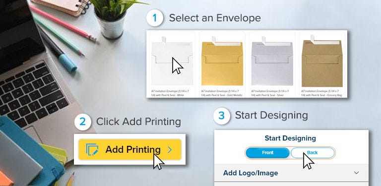 Custom Printed Design Start Designing