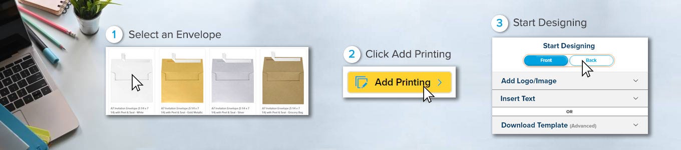 Custom Printed Design Start Designing