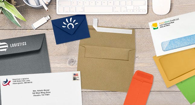 Printing Services High Quality Envelope Printing Services