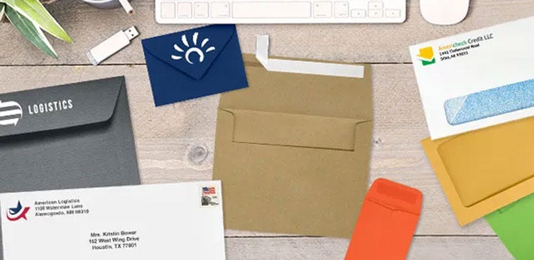 Printing Services High Quality Envelope Printing Services